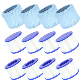 Lucasou 60% Denser Filter packaging ready for installation and clearer spa water.
