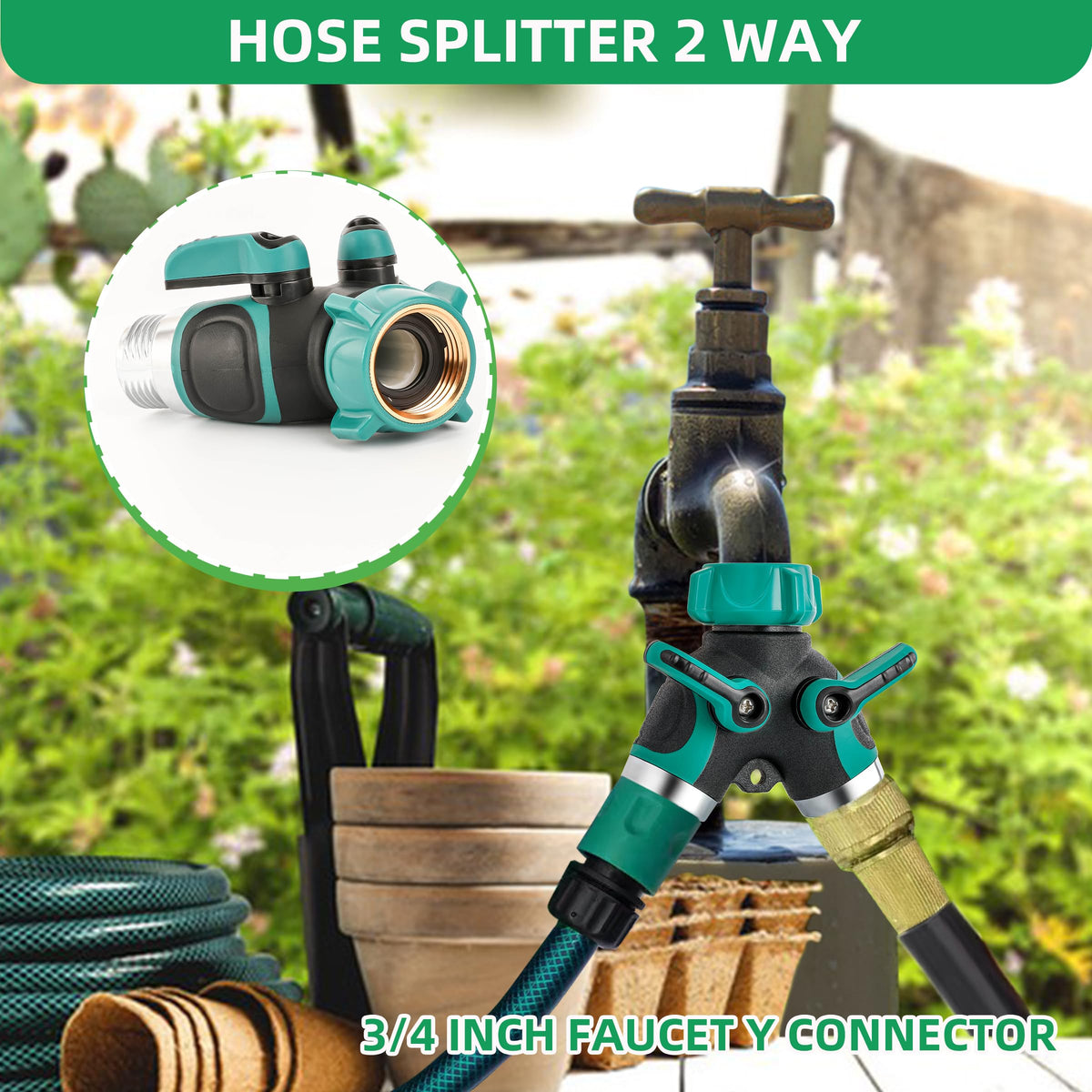 LUCDNC easy-install threaded connection for tool-free secure attachment