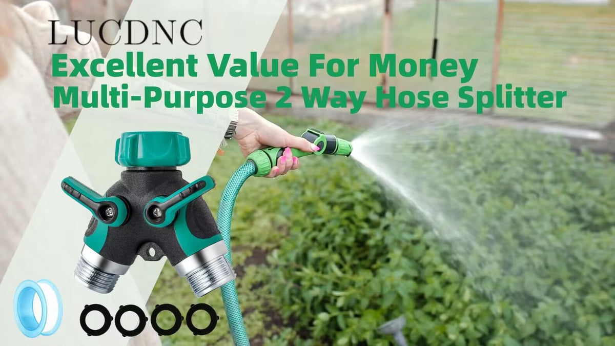 LUCDNC leak-proof garden setup reduces water waste and spills
