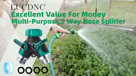 LUCDNC leak-proof garden setup reduces water waste and spills