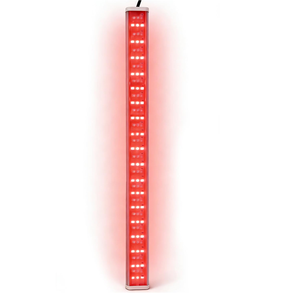 Lucear red light panel on a compact portable sauna for easy setup