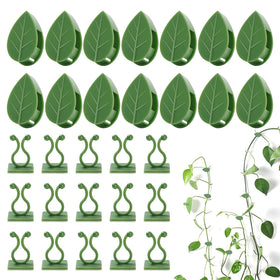 LUCKJUJU leaf-shaped wall clip blending with green vines