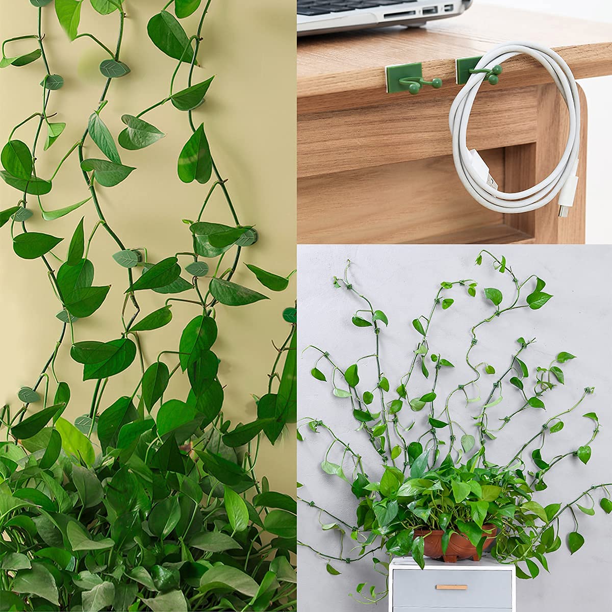 LUCKJUJU transparent adhesive stickers for sturdy mounting