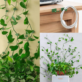 LUCKJUJU transparent adhesive stickers for sturdy mounting