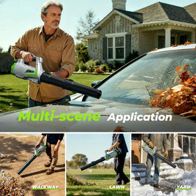 LUCKYTECH leaf blower shoulder strap to ease extended use