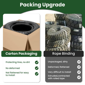 Lucky Seven 16x6.5-8 tire compatibility with John Deere Husqvarna Cub Cadet