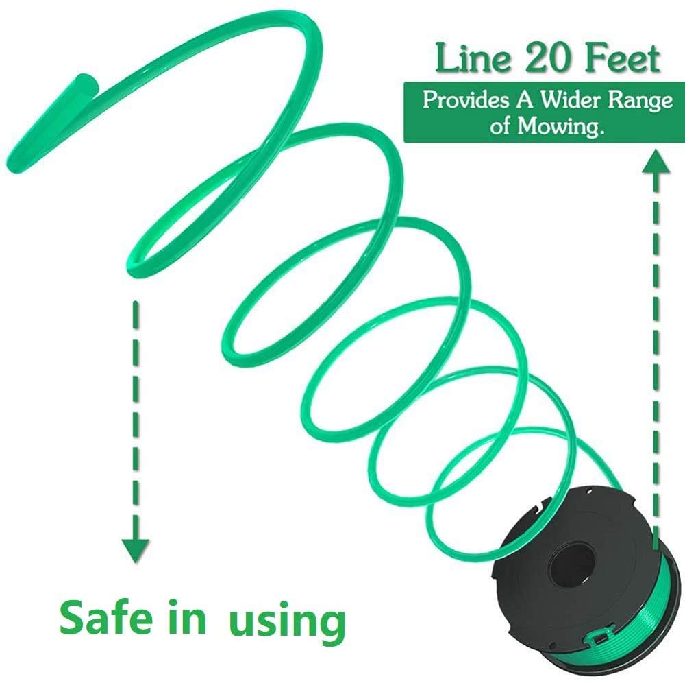 Lucky Seven ABS spool with durable nylon thread for reliable performance
