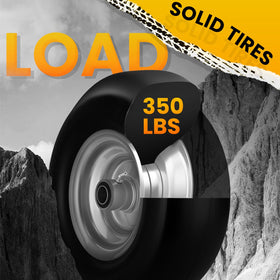 Lucky Seven bolt-on 11x4-5 tires fit most equipment for a flat-free upgrade.