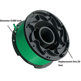 Lucky Seven GH3000 spool compatible with LST540 for clean edging.