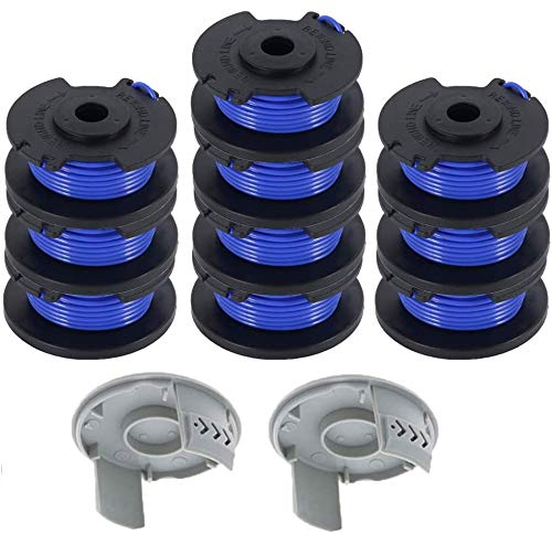 Lucky Seven pre-wound spool ready for fast lawn maintenance.