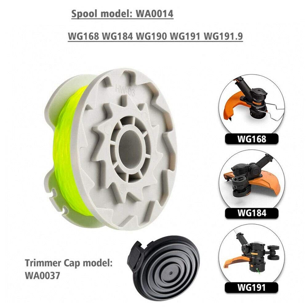Lucky Seven WA0014 spool for Worx WG191 supports easy maintenance and reliable performance.