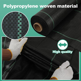 Luckybao permeable landscape fabric allows air and water to reach roots