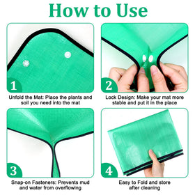 Lucomb elbow tweezers and brushes kit simplifies plant handling during repotting