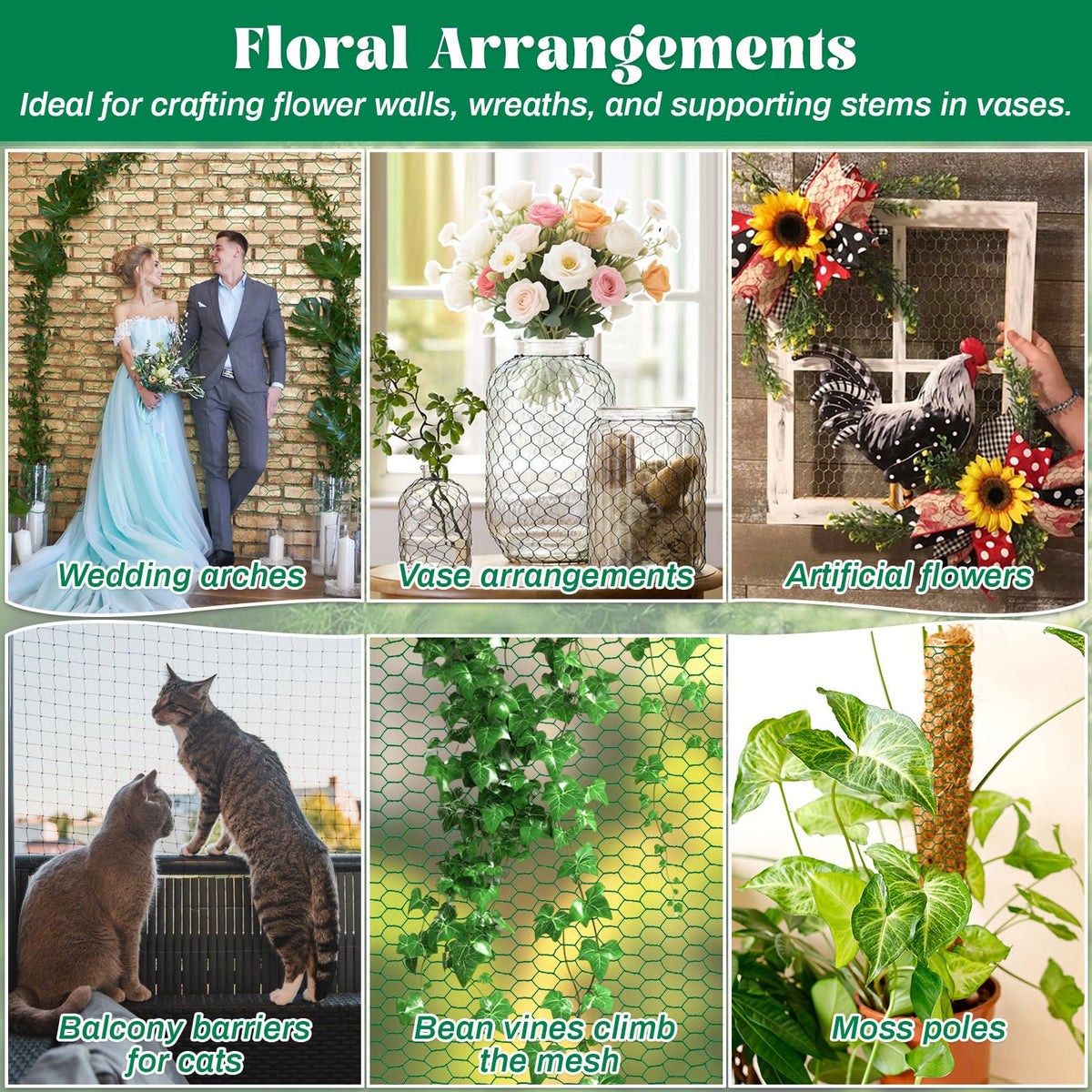 Lucomb clear, breathable protection maintains sunlight and airflow for healthy plants.