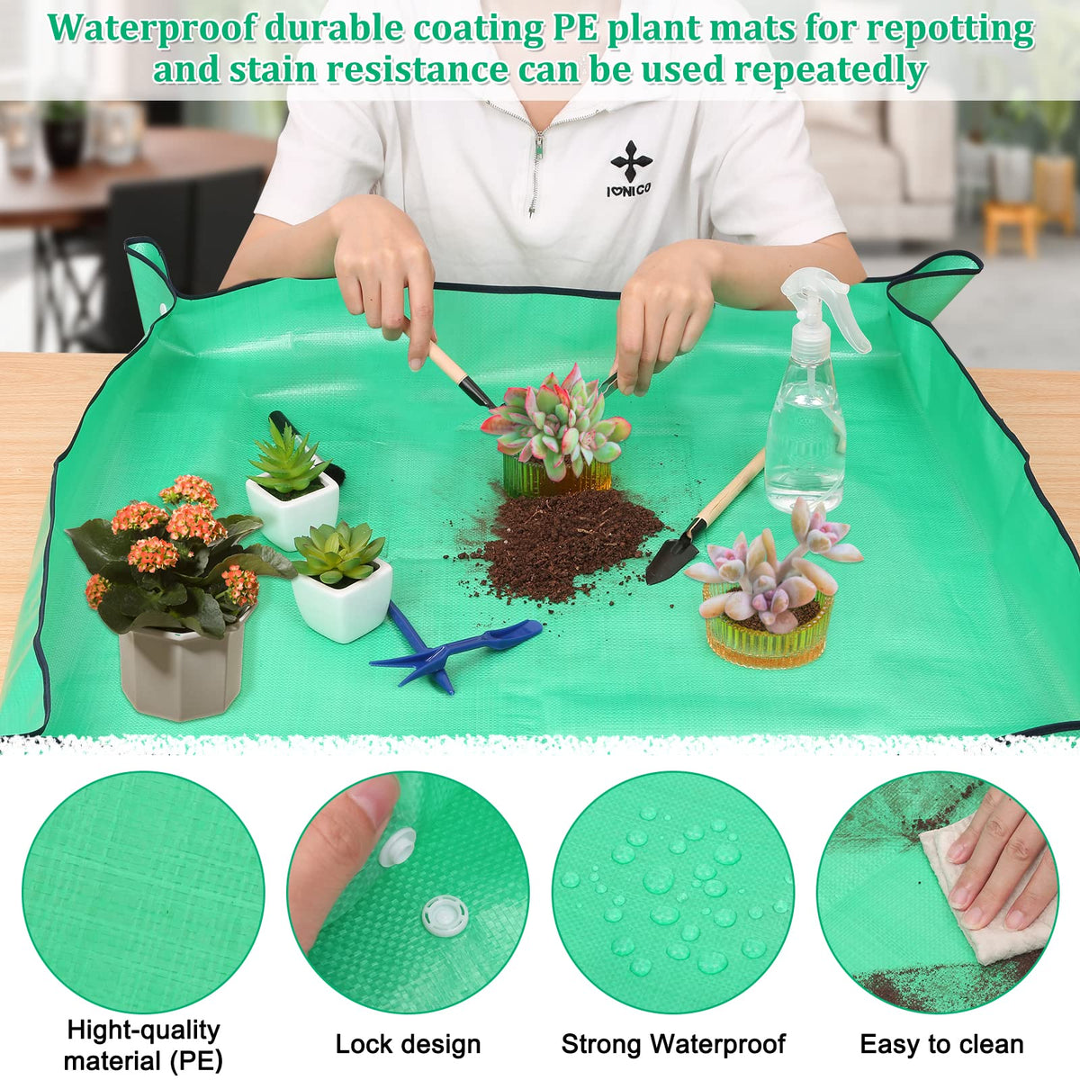 Lucomb gardening kit supports indoor and outdoor projects with ease