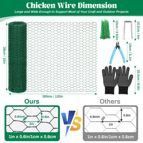 Lucomb versatile garden cage supports round, rectangular, or tall plant shapes.