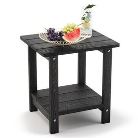 LUE BONA Adirondack table top view with 13-inch diameter for compact spaces