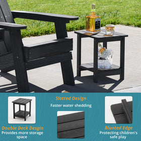 LUE BONA sturdy table supports up to 160 pounds for heavy items