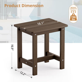 LUE BONA side table assembling easily with screws included