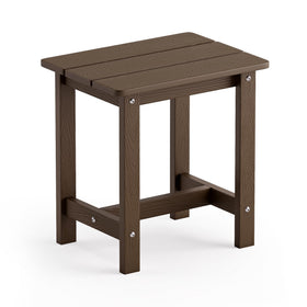 LUE BONA outdoor side table beside a patio chair for drinks