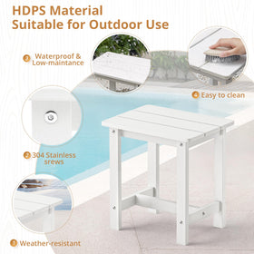 LUE BONA multi-use table fits patios or living spaces as needed.