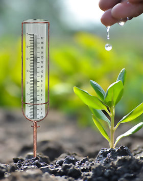 Lueudu cold-resistant plastic tube for long-lasting weather gauges.