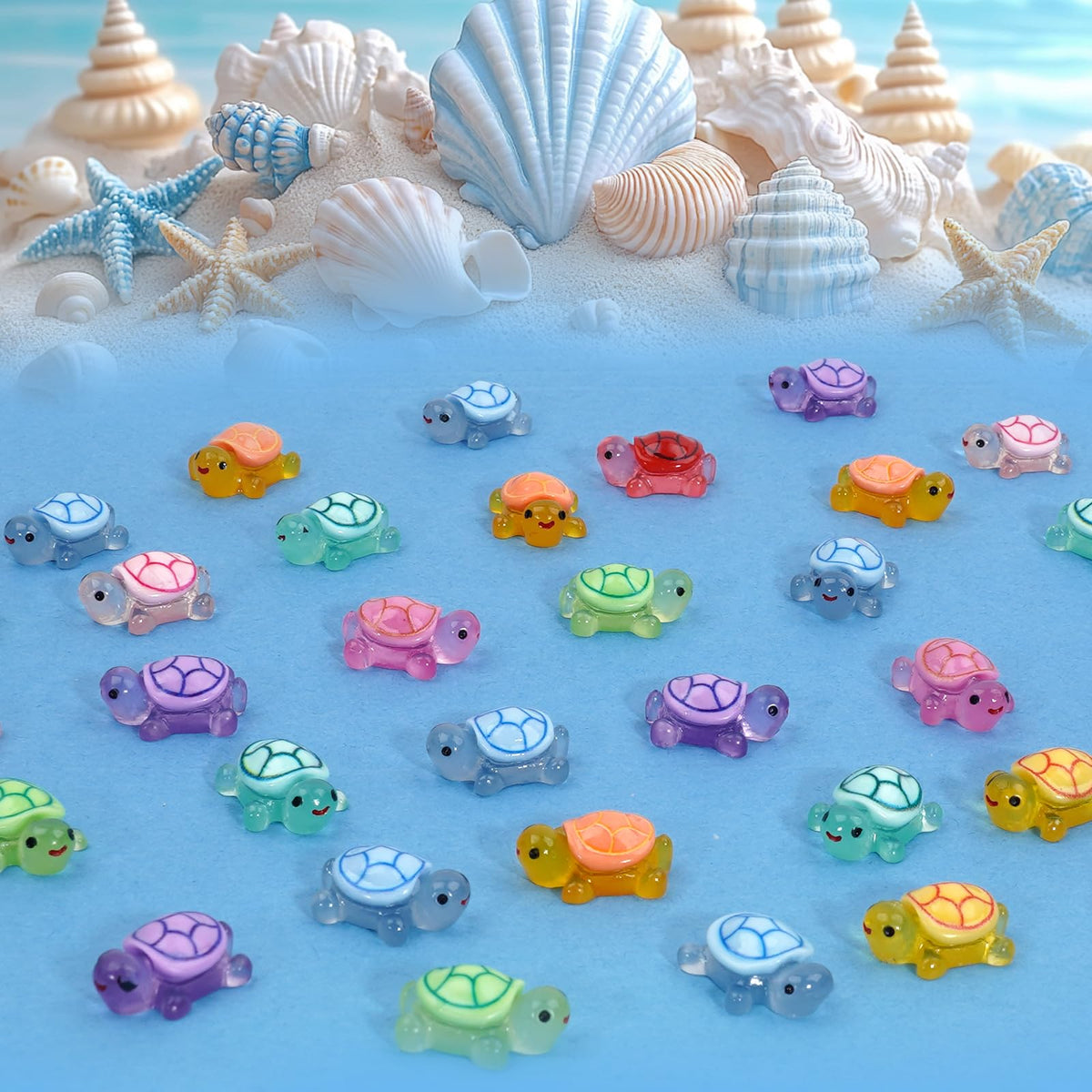 Lugailly mini resin turtle for hide-and-seek games and playful surprises