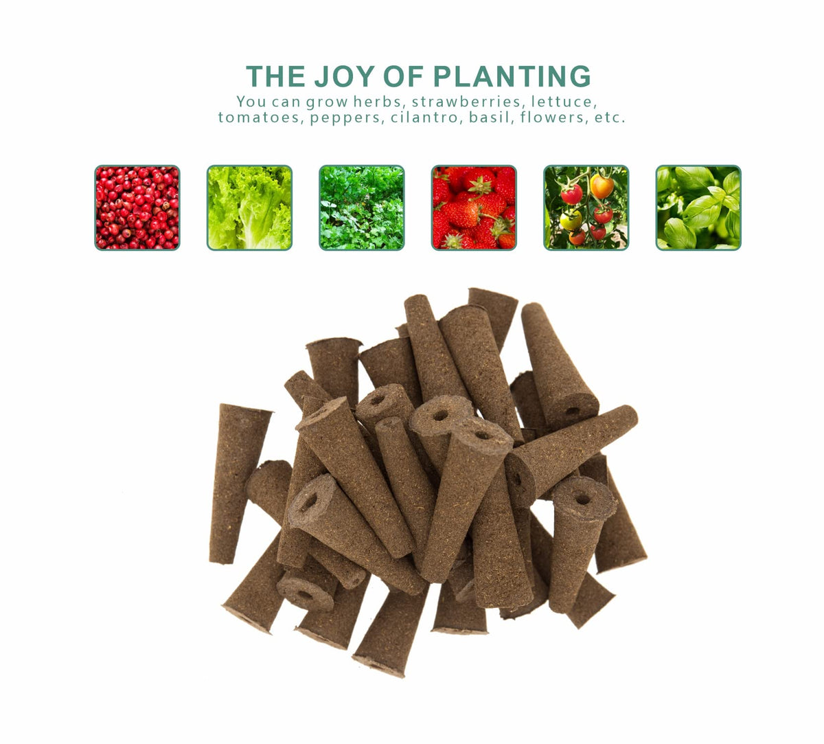 lukandafi Grow Sponges boost seed and root growth with retained moisture.