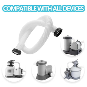 Lukdin includes two hoses for easy replacement and backup