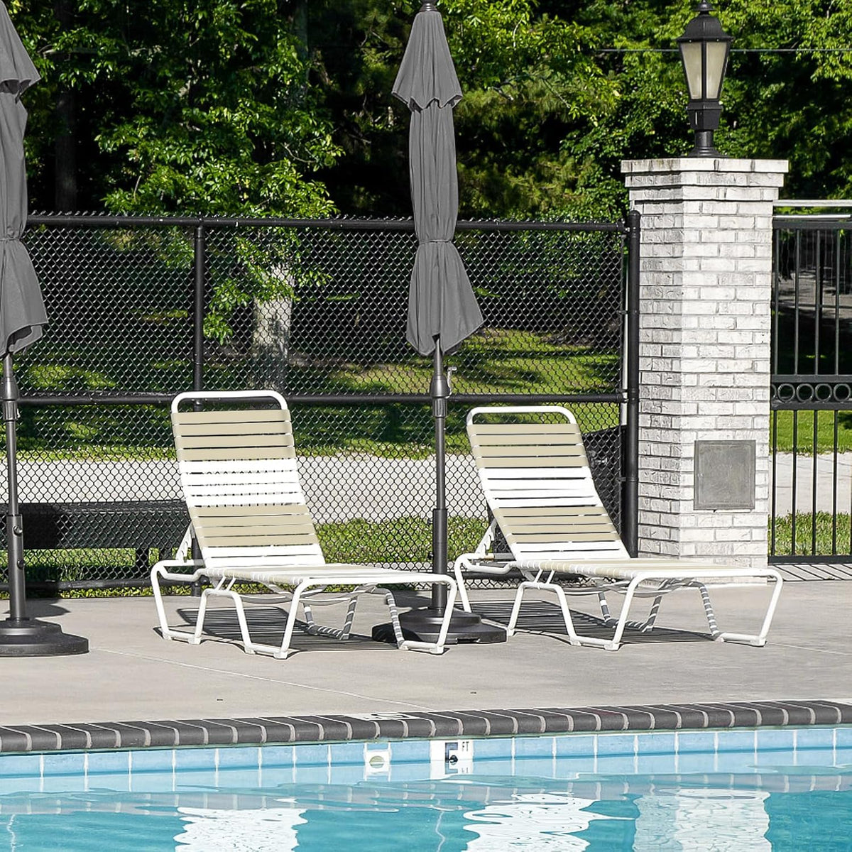 LukLoy outdoor chair restoration on patio