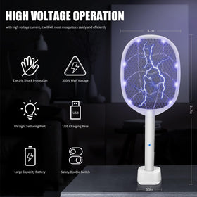 Lulu Home 3-layer mesh protects while delivering electric kill.