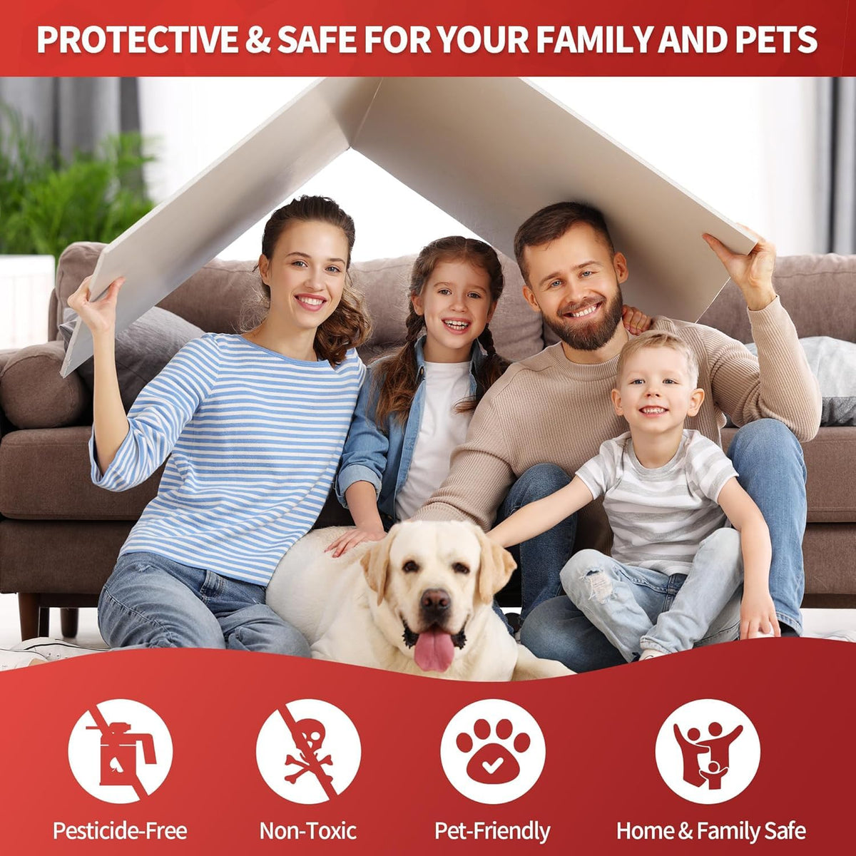LULUCATCH all-pest glue traps for indoor use