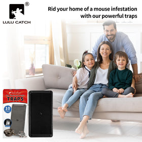 LULUCATCH safe disposal, no direct contact with captured pest.