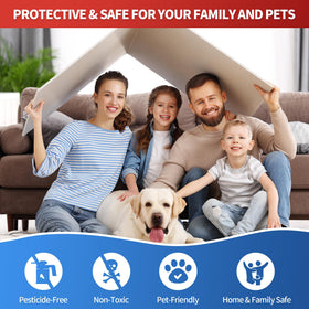 LULUCATCH indoor trap set helps protect living spaces from mice and small pests.
