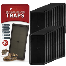 LULUCATCH large tray glue trap for bigger rodents indoors