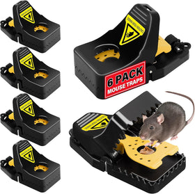 LULUCATCH mouse trap quick-set for fast pest control