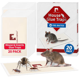 LULUCATCH prebaited adhesive pad for indoor pest control