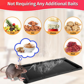 LULUCATCH non-toxic glue traps shown as family-safe option