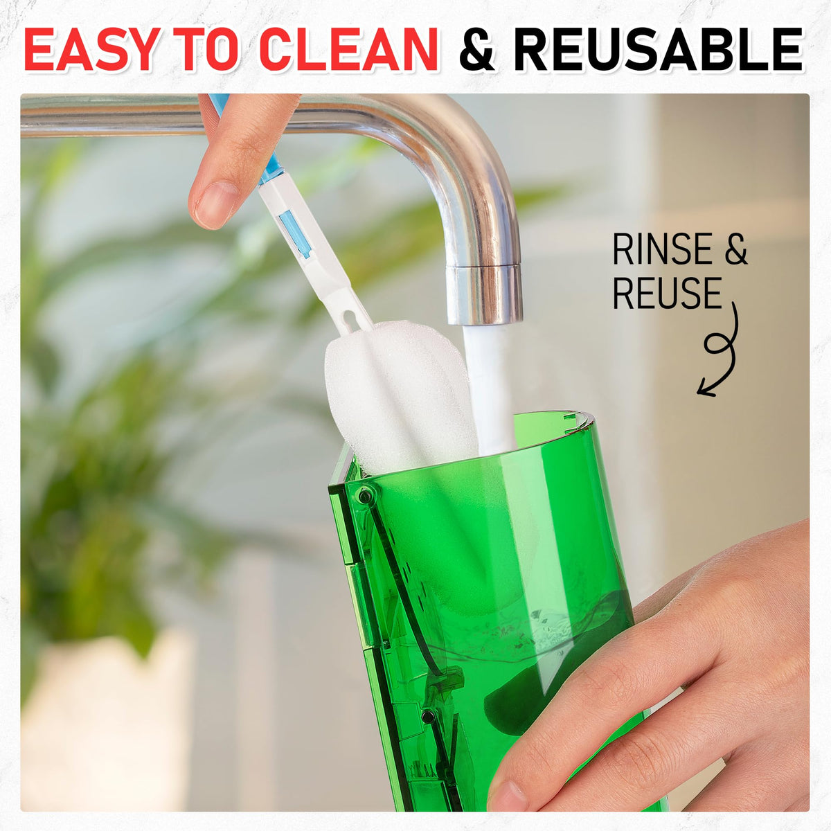 LULUCATCH reusable plastic trap for long-term pest control at home.