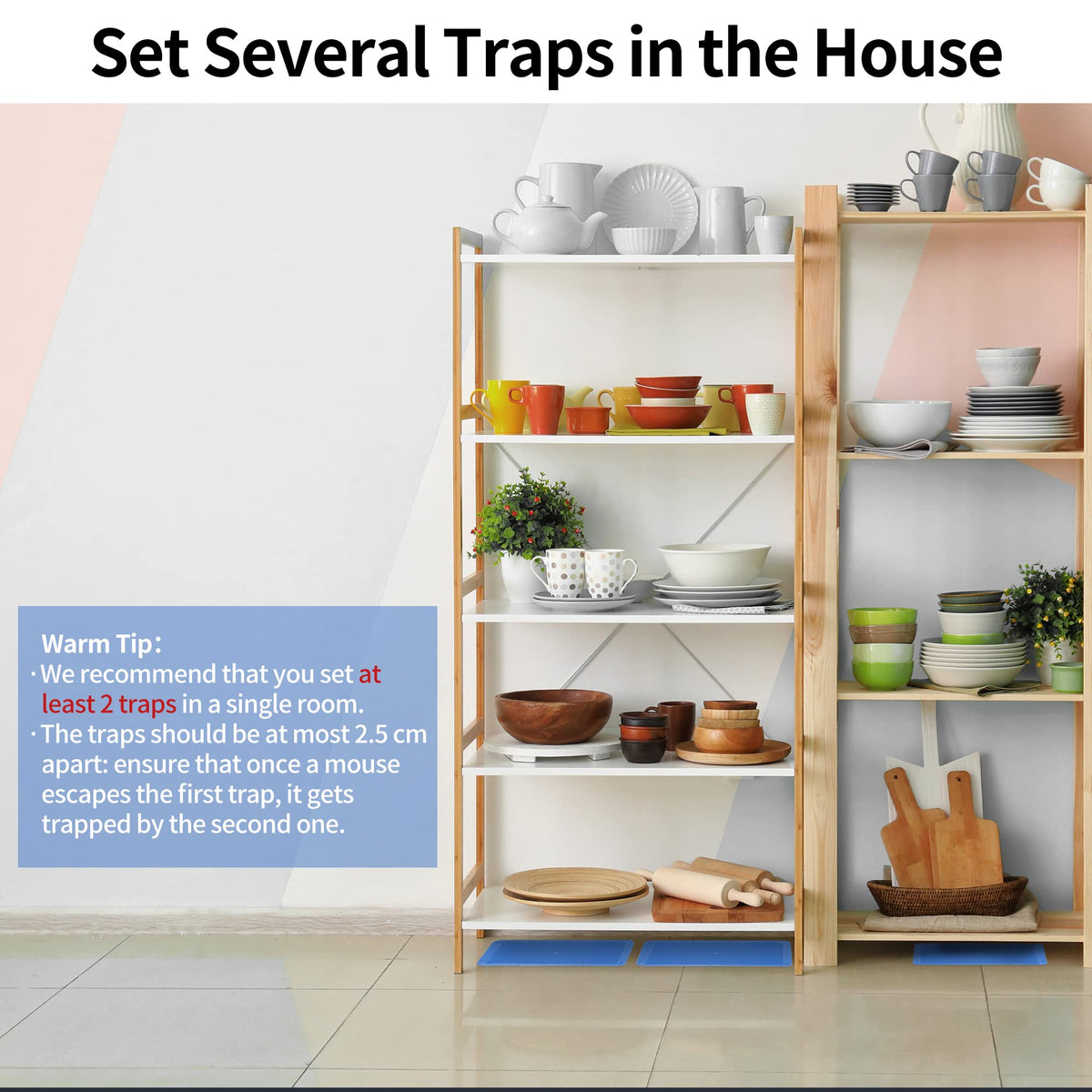 LULUCATCH versatile indoor use in basements kitchens and storage