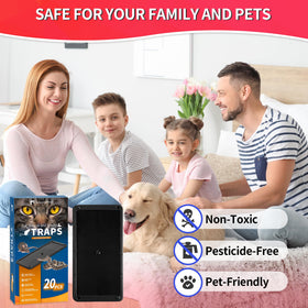 LULUCATCH works against mice, rats, snakes, and other common pests.