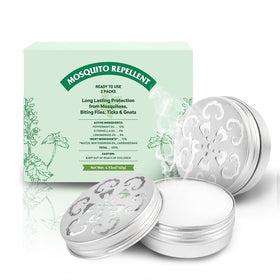 Lumaflare Mosquito Repellent 2-pack front view protects indoor and outdoor spaces