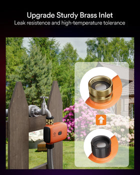 Lumary IP55 outdoor timer withstands sun and rain.