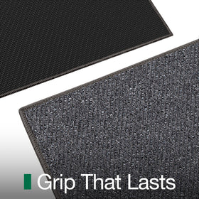 LUMI low-profile mat blends with decor and fits under doors.