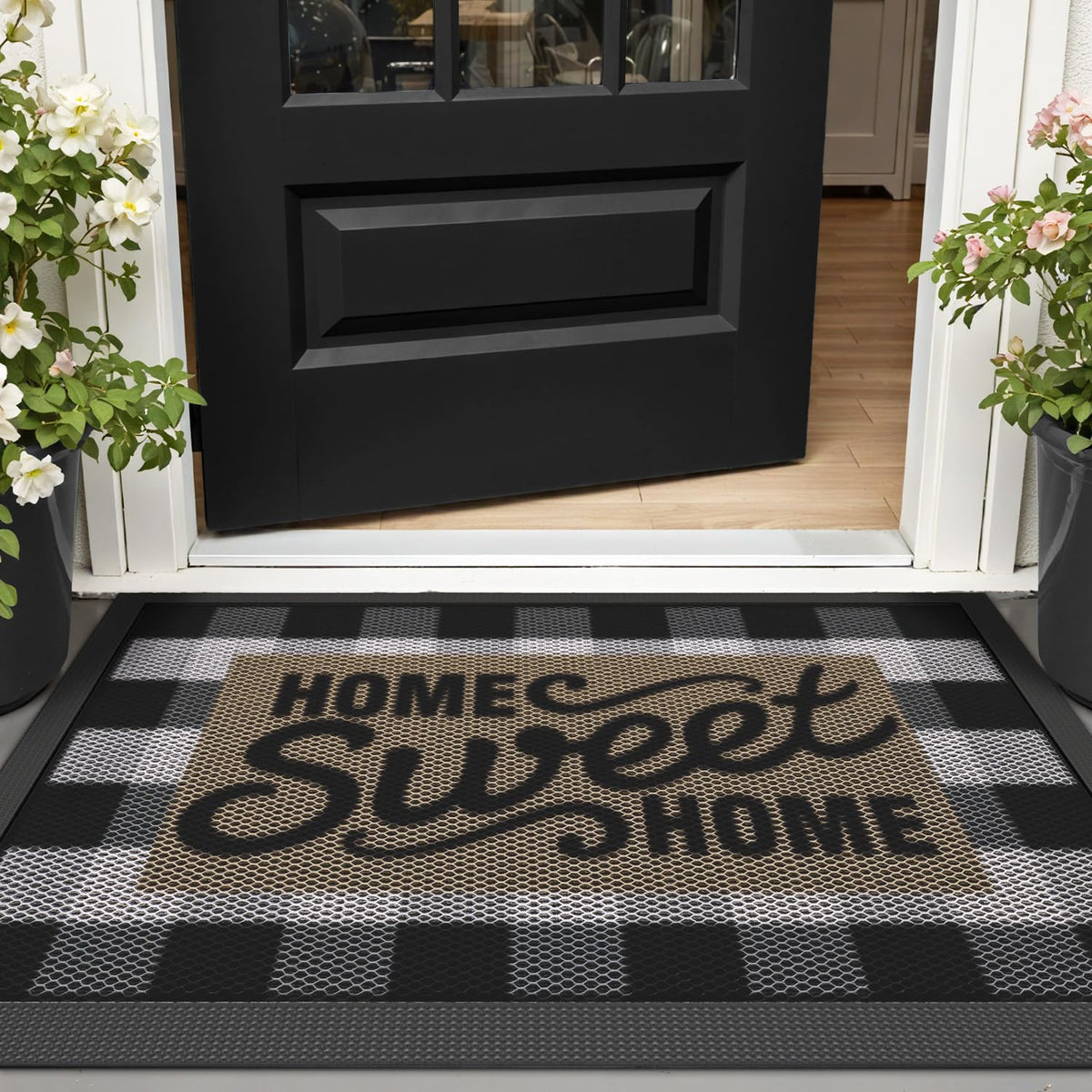 LUMI hose-rinse-ready mat simplifies cleaning between uses