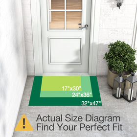 LUMI low-profile door mat fits decor while reducing tripping risk