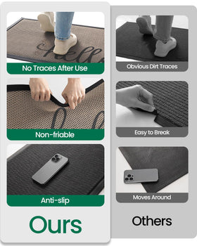 LUMI Outside Welcome Door Mat suitable for garage entryways and doors.