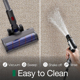 LUMI Stain-resistant surface cleans quickly and stays fresh.