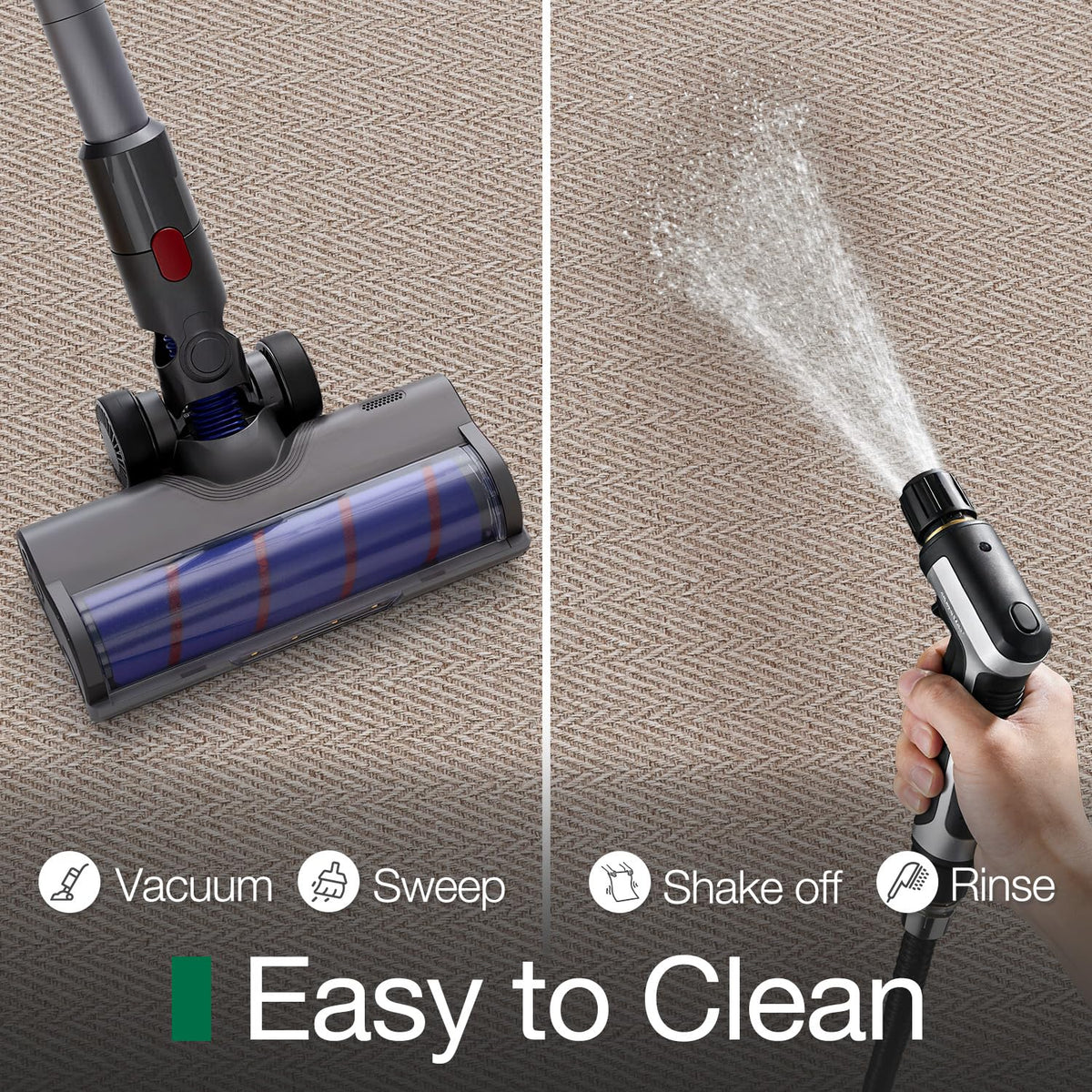 LUMI durable material withstands busy entryways and traffic