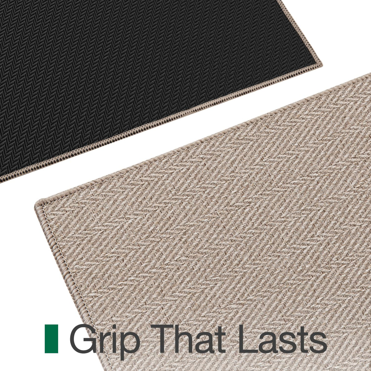 LUMI mat on patio creates a clean, inviting outdoor entry